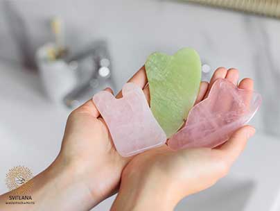 Massage du visage Gua Sha